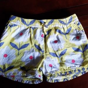 Girls flowered shorts